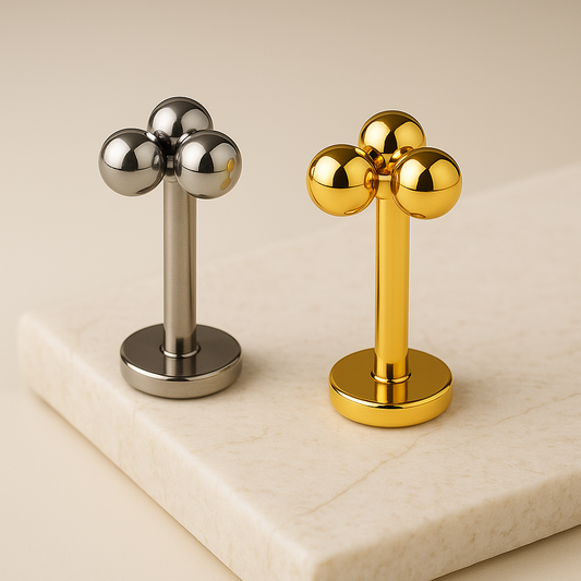 Calista - Titanium Trinity Ball Stud