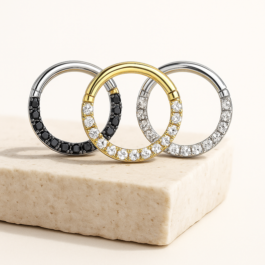 Elyana - Titanium Daith/ Septum Ring