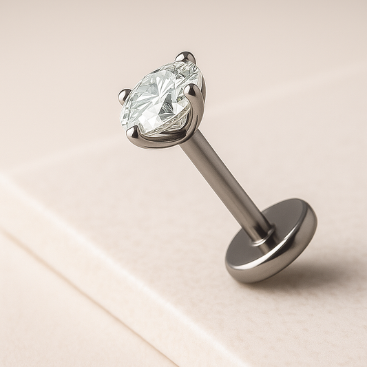Sofia - Threaded Titanium Stud