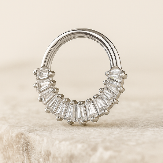 Safa - Titanium Baguette Daith/ Septum Ring