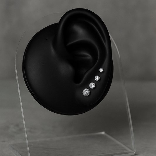 Sofia - Threaded Titanium Stud