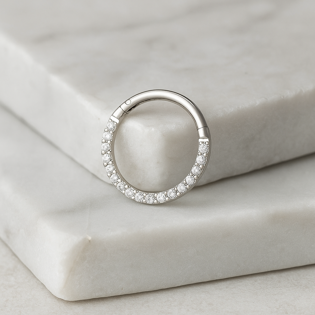 Elena - Surgical Steel Daith/ Septum Ring