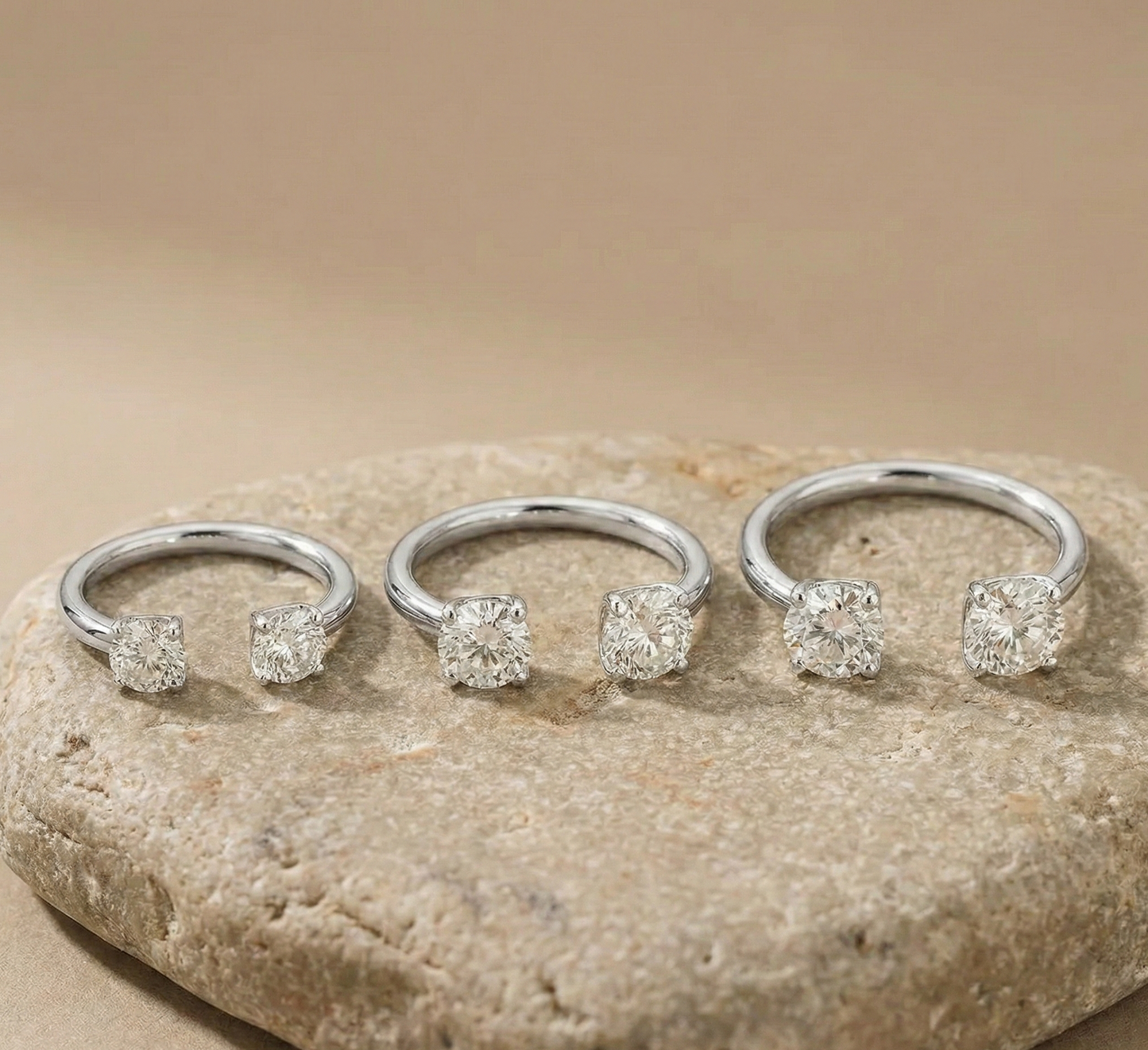 Hera - C Hoop Double Stud