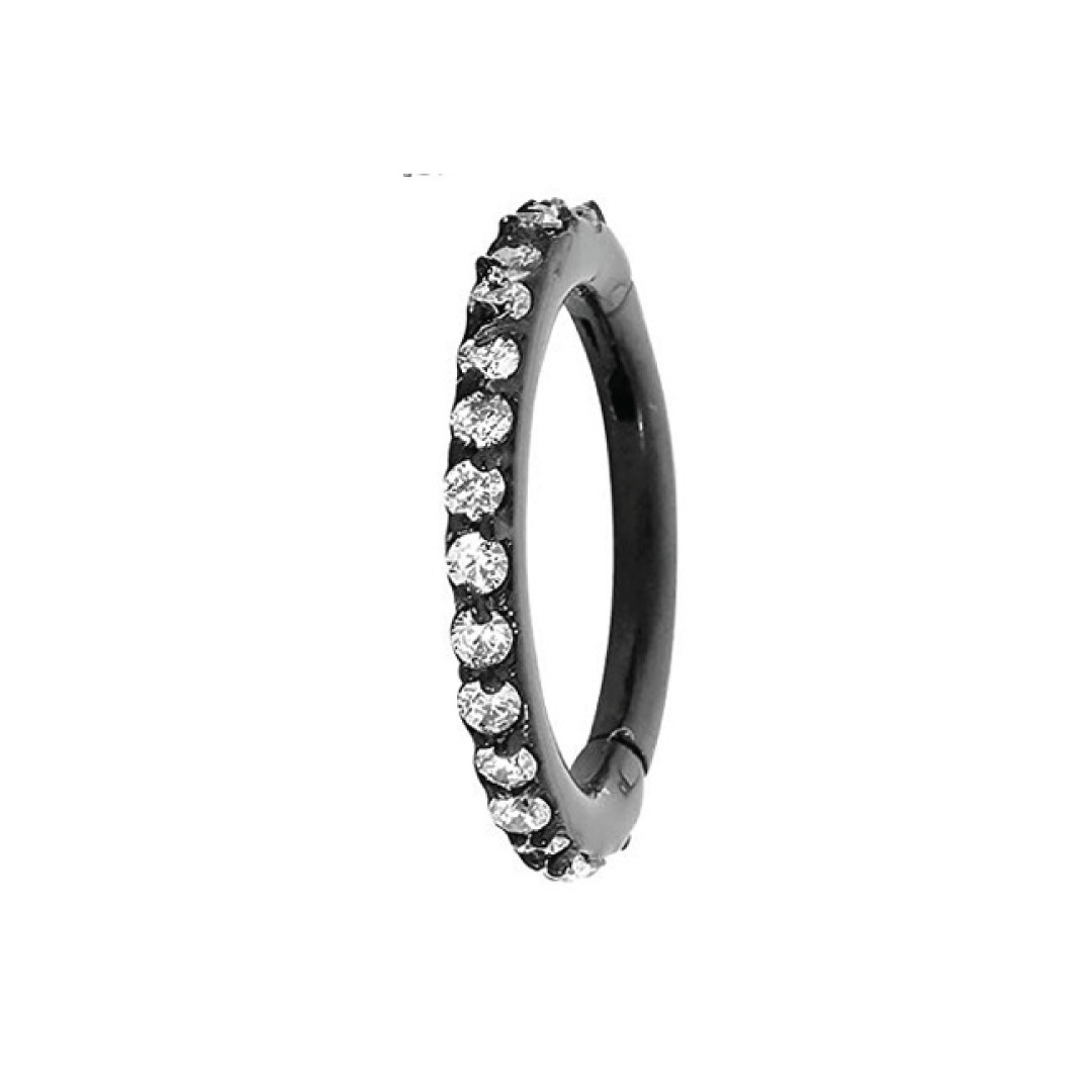 Anara - Surgical Steel Blaze Segment Rings