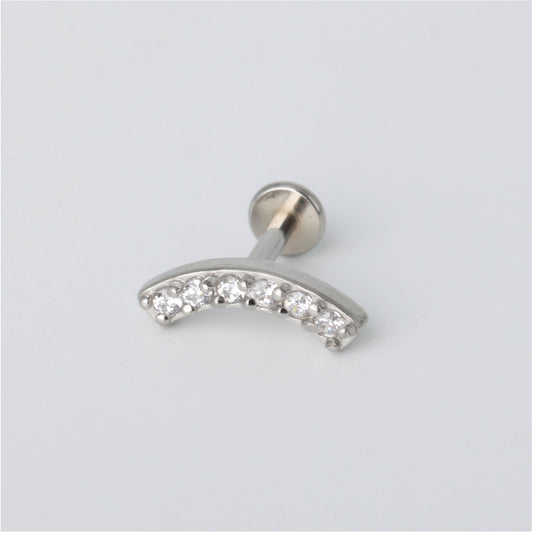 Cataleya - Surgical Steel Curved Stud
