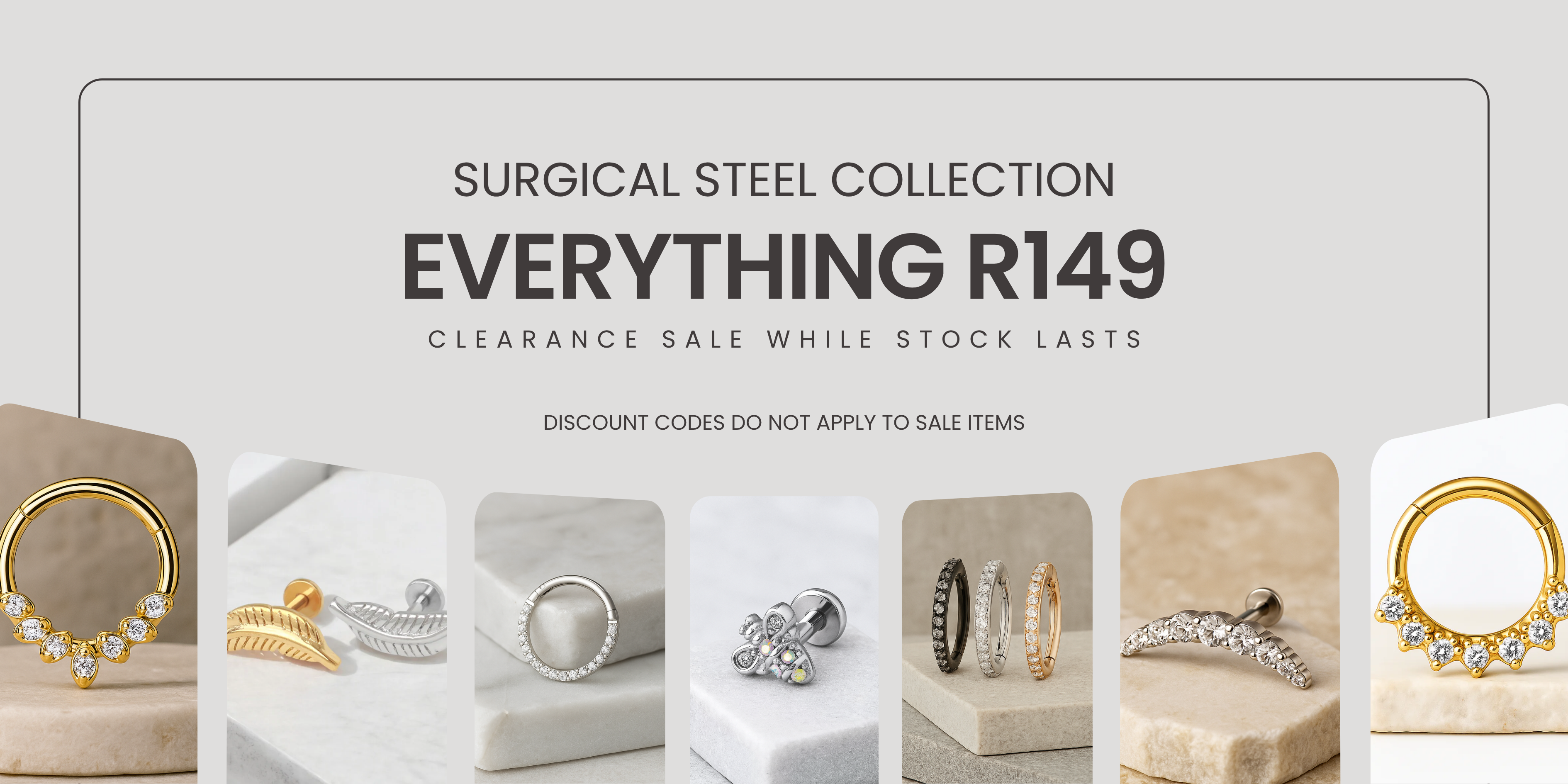 Surgical Steel Collection