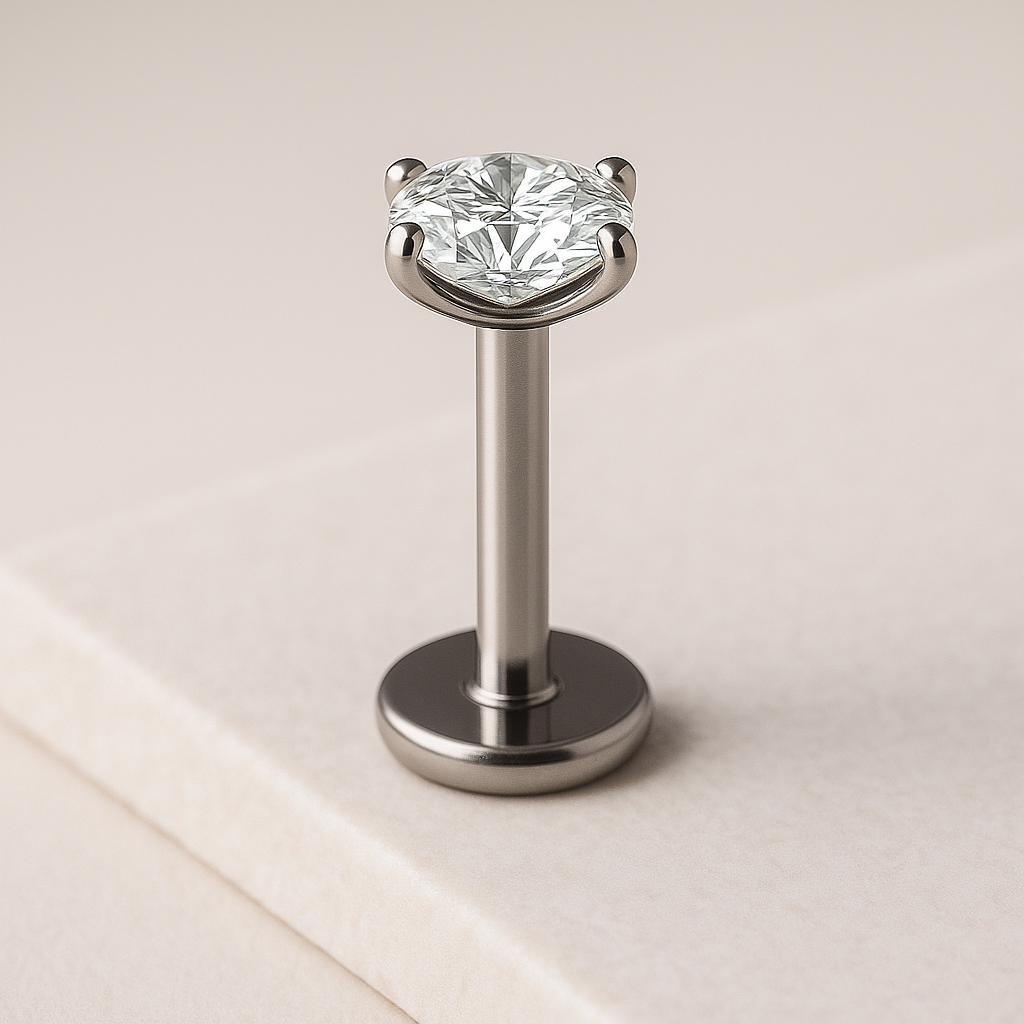 Sofia - Threaded Titanium Stud