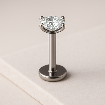 Sofia - Threaded Titanium Stud