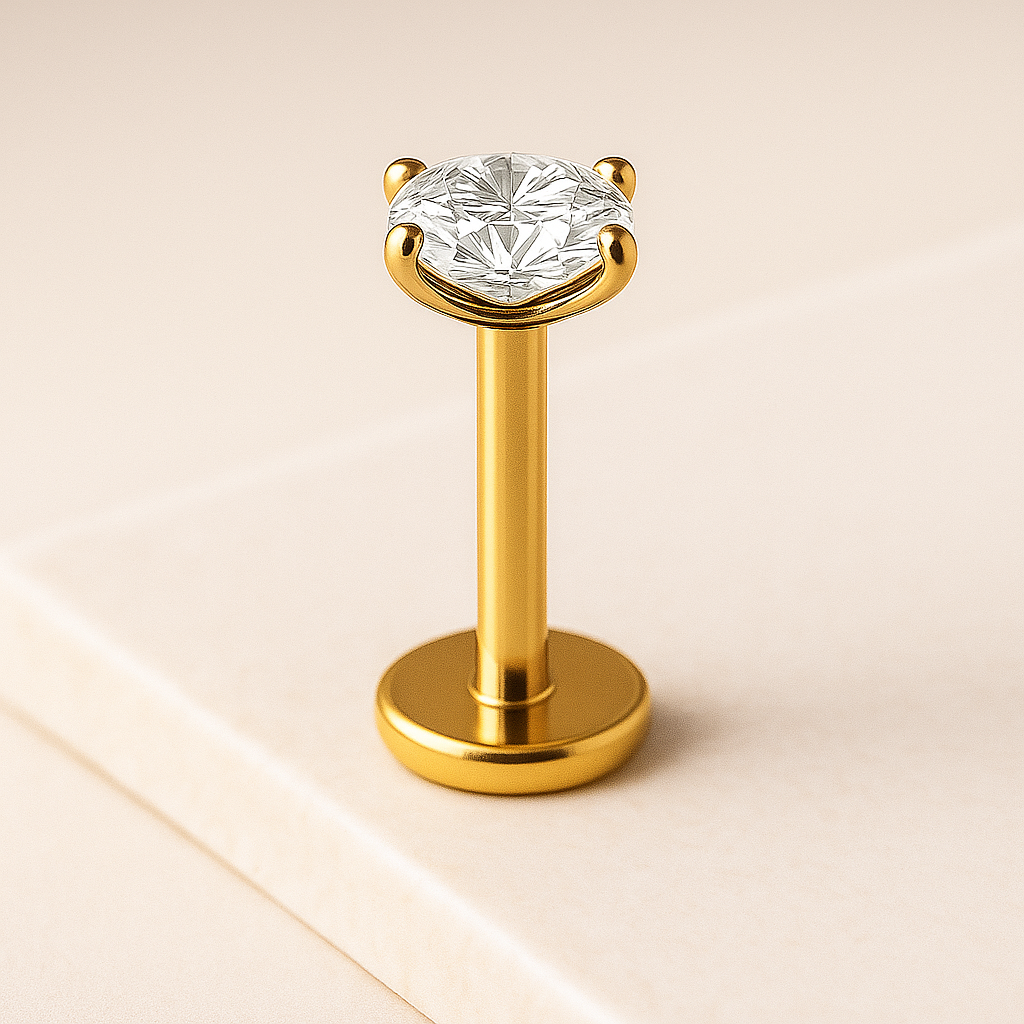 Sofia - Threaded Titanium Stud
