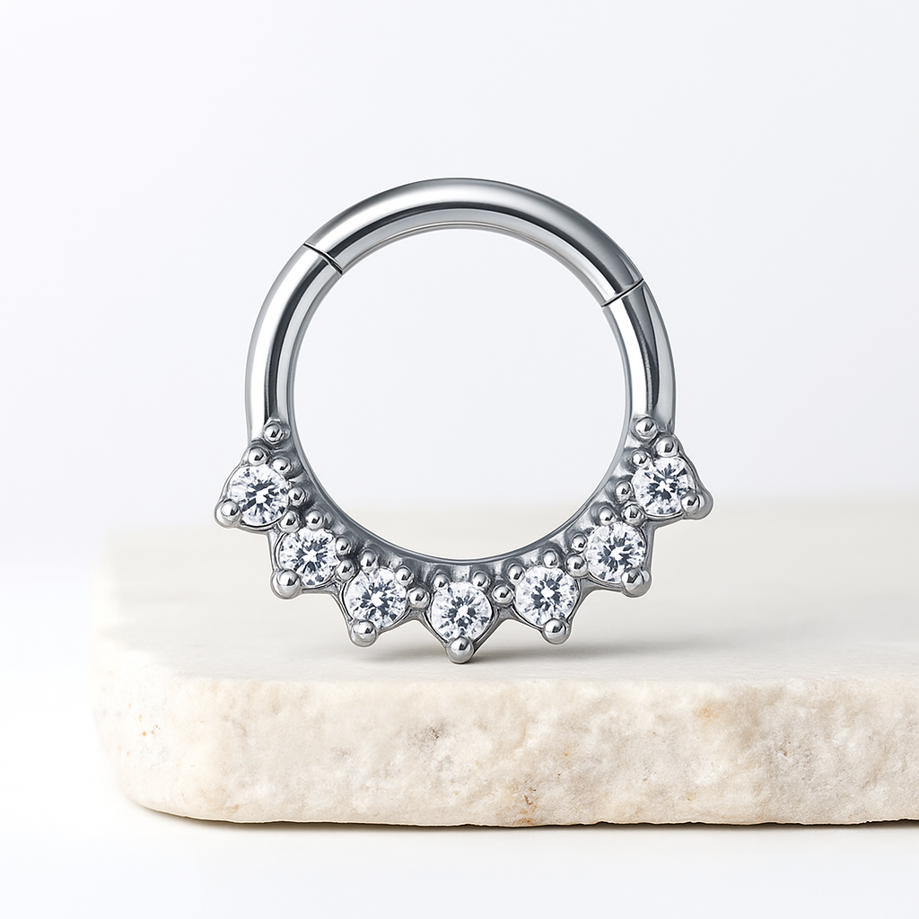 Kira - Surgical Steel Blaze Daith Ring