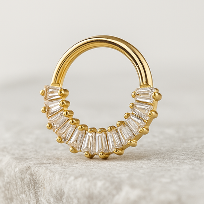 Safa - Titanium Baguette Daith/ Septum Ring