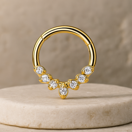 Liana - Surgical Steel Wreath Daith Ring