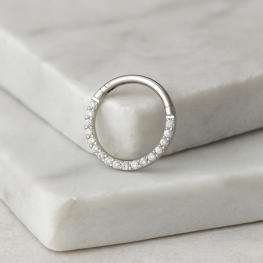 Elena - Surgical Steel Daith/ Septum Ring