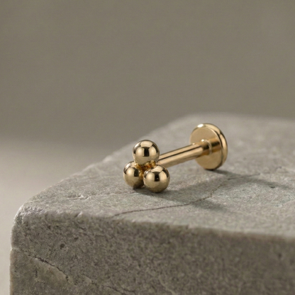 Calista - Titanium Trinity Ball Stud