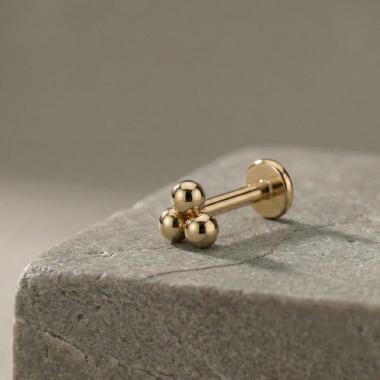 Calista - Titanium Trinity Ball Stud