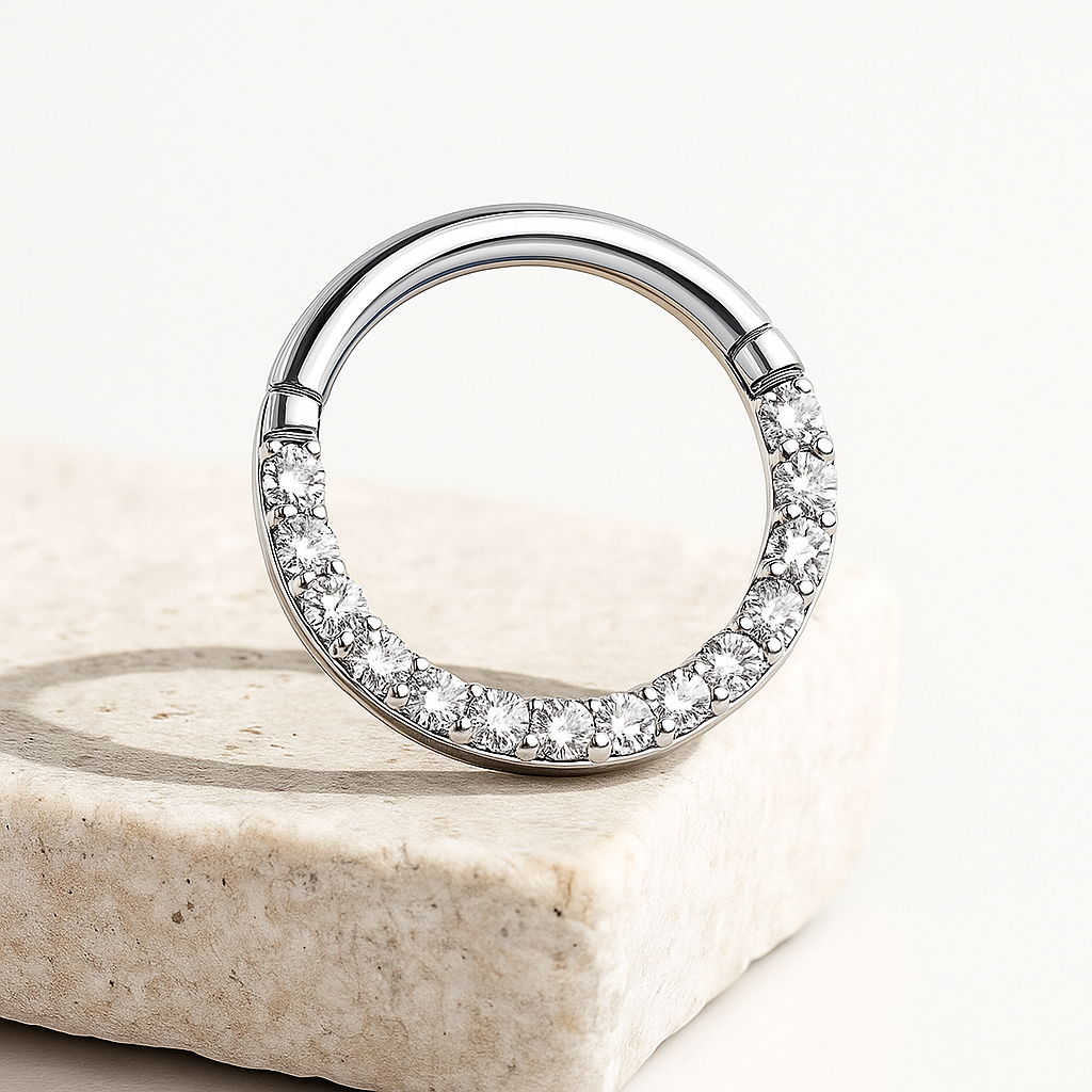 Elyana - Titanium Daith/ Septum Ring