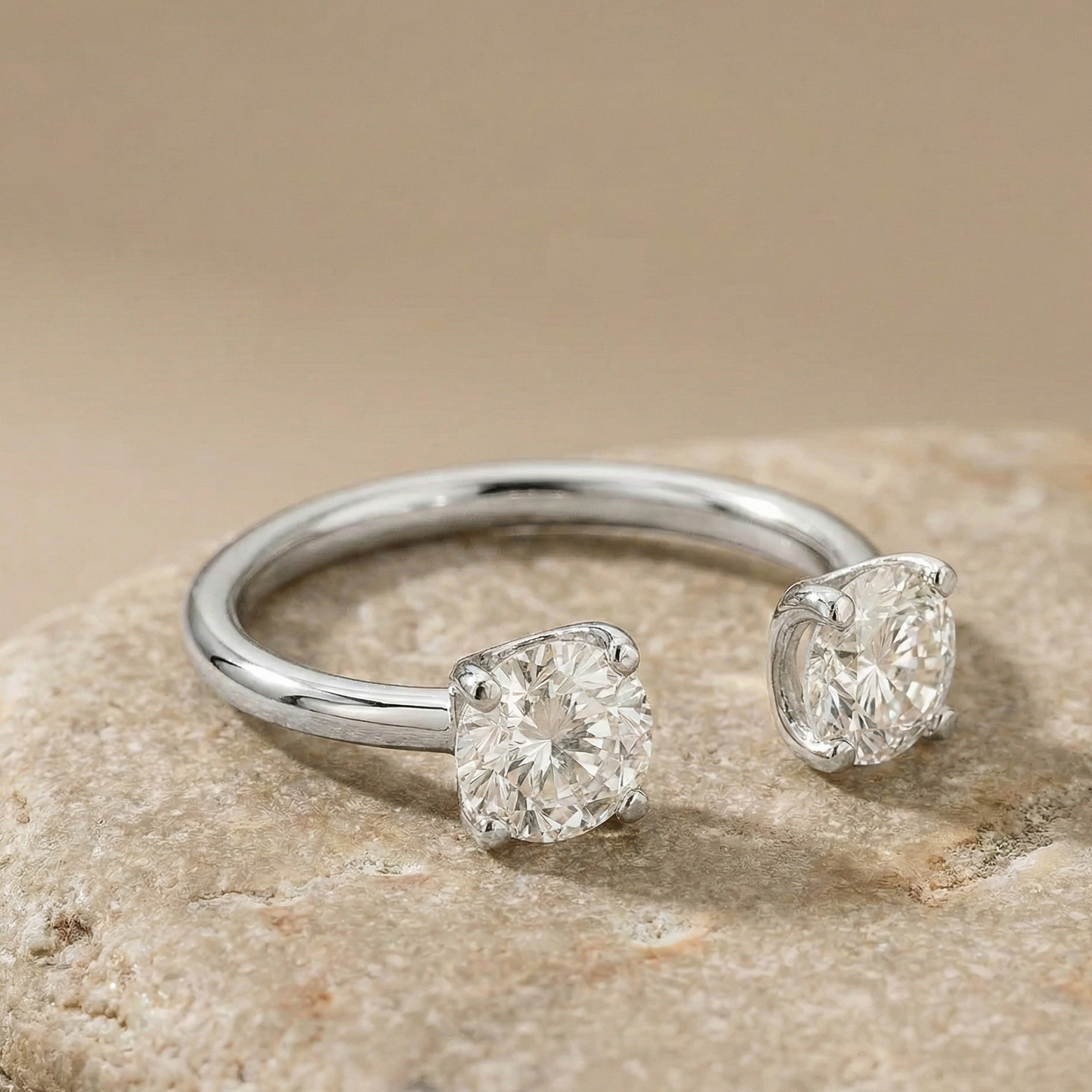 Hera - C Hoop Double Stud