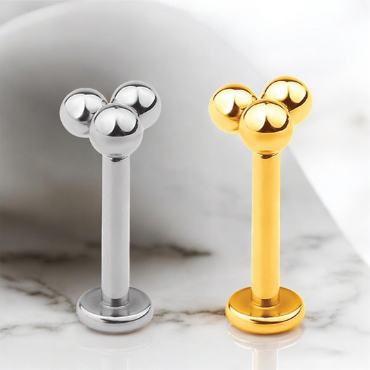 Calista - Titanium Trinity Ball Stud