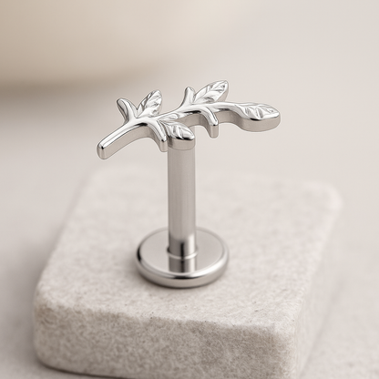 Samara - Titanium Vine Stud