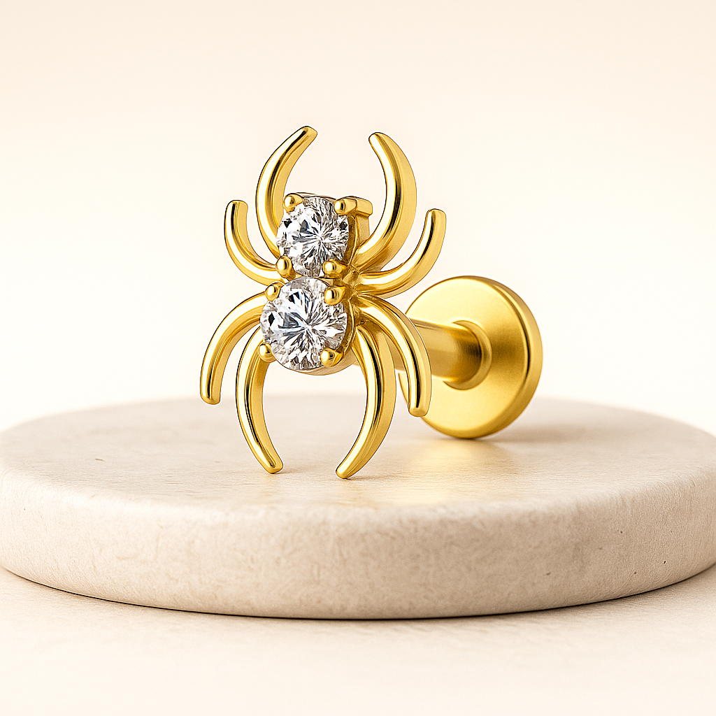 Sera - Titanium Spider Stud