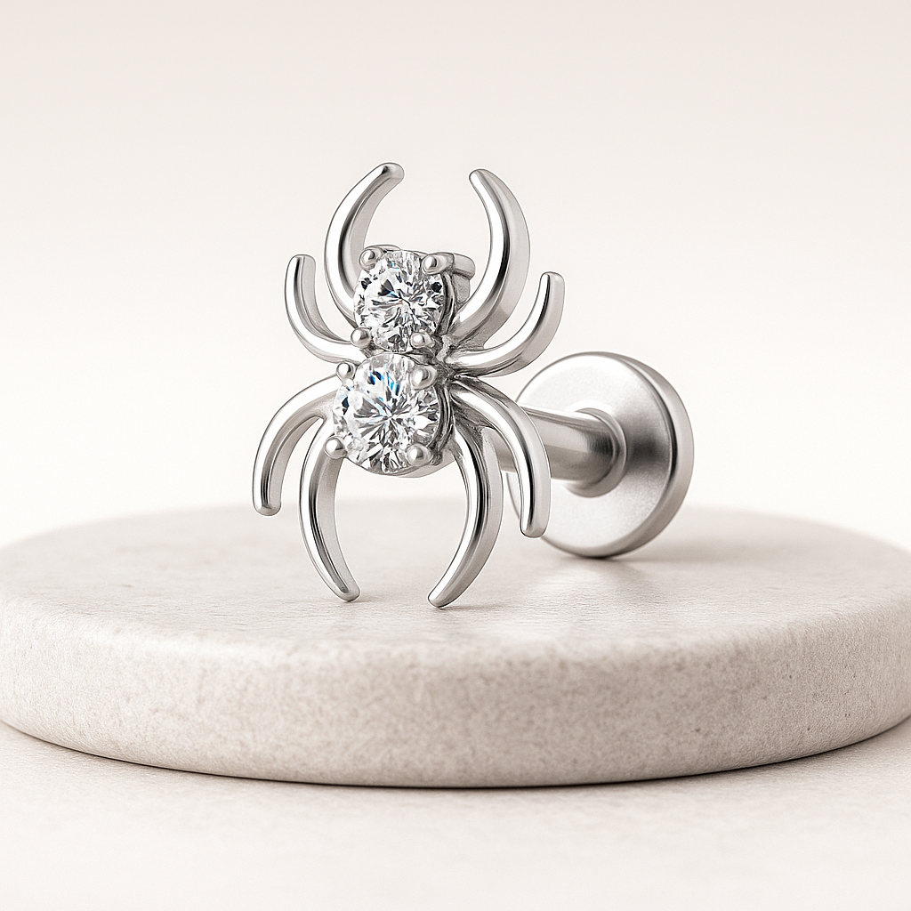 Sera - Titanium Spider Stud