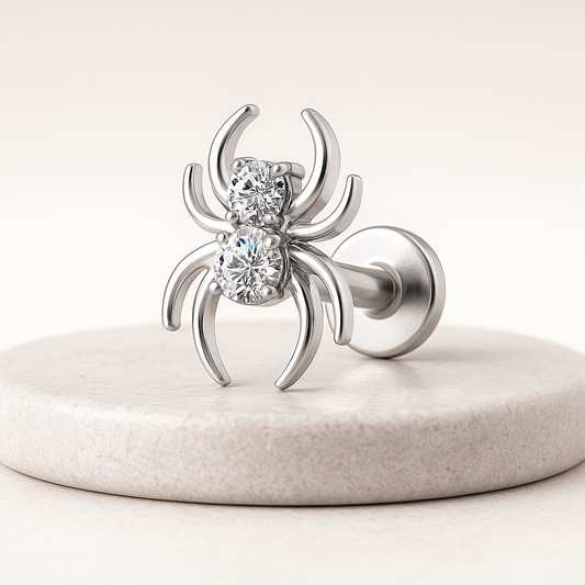 Sera - Titanium Spider Stud