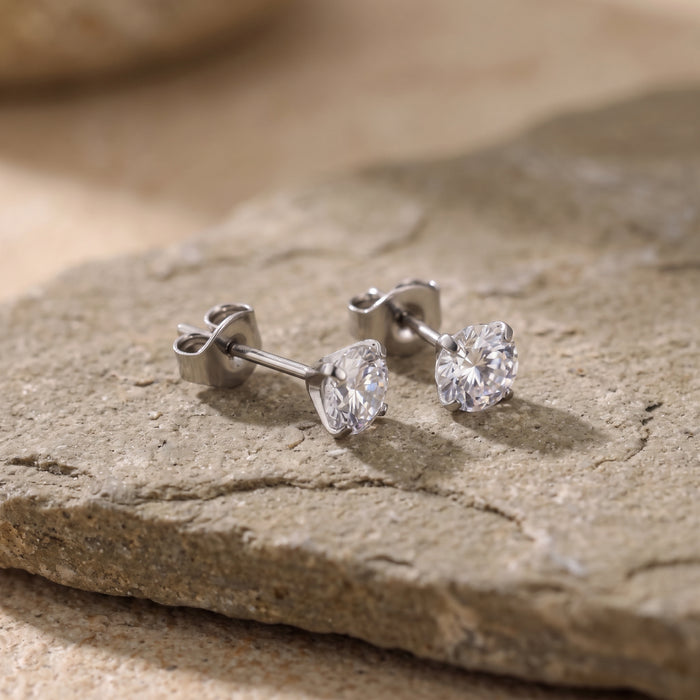Sia - Titanium Studs (Butterfly Back)