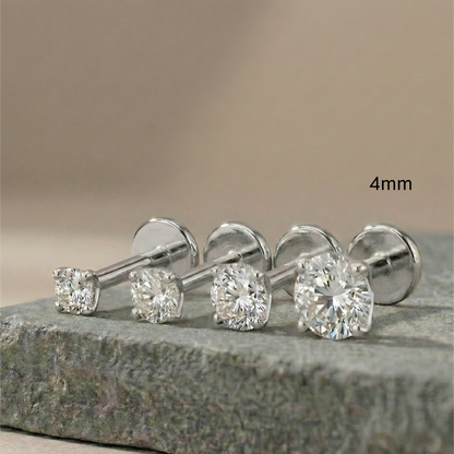 Sofia - Threaded Titanium Stud