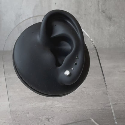 Sofia - Threaded Titanium Stud