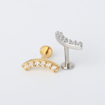 Cataleya - Surgical Steel Curved Stud