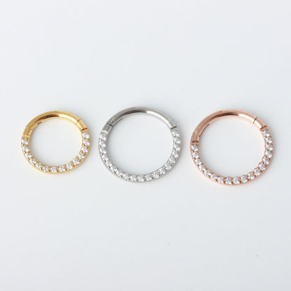 Elena - Surgical Steel Daith/ Septum Ring